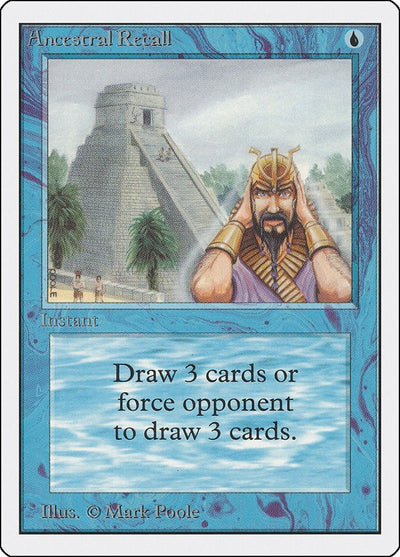 Ancestral Recall (2ED)
