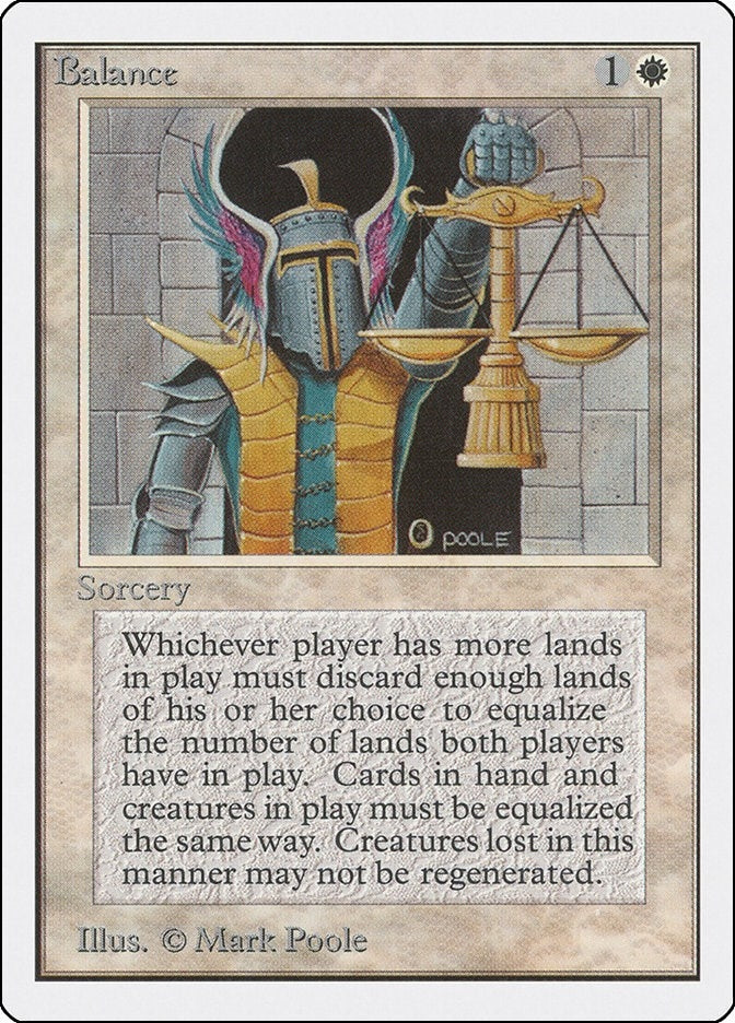 Image for Balance (2ED) - Magic: The Gathering