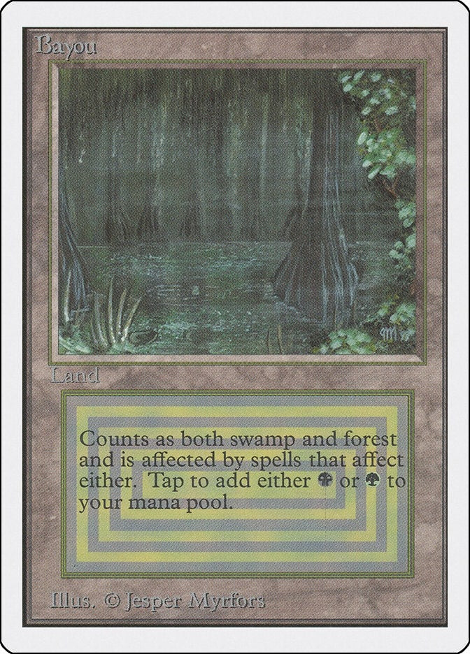 Image for Bayou (2ED) - Magic: The Gathering