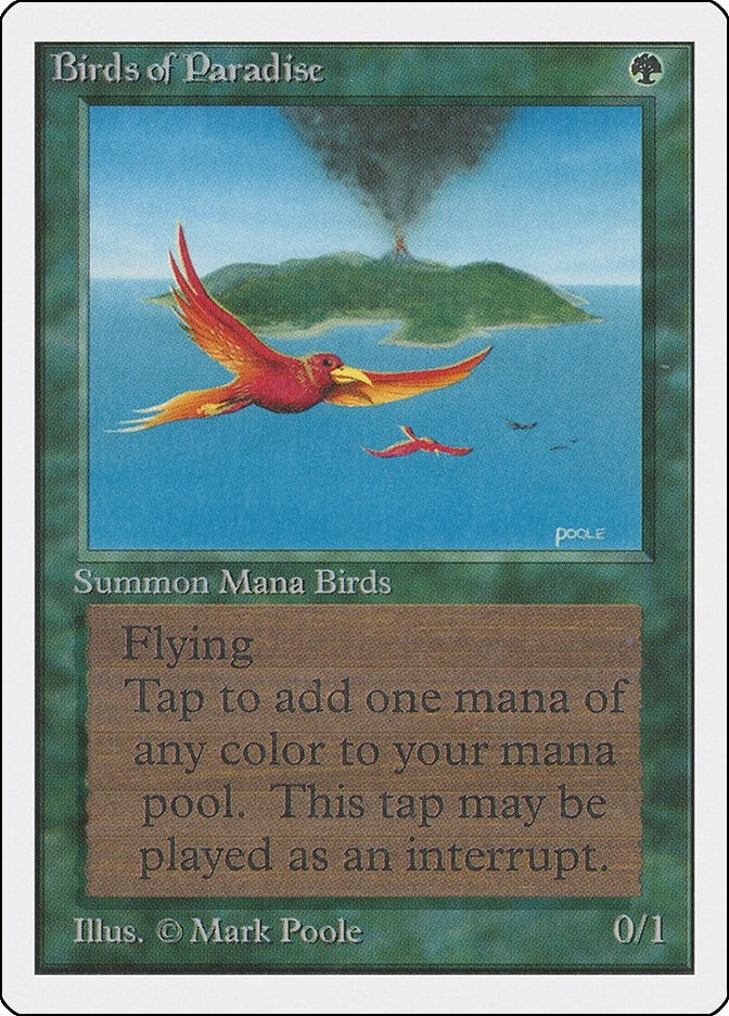 Image for Birds of Paradise (2ED) - Magic: The Gathering
