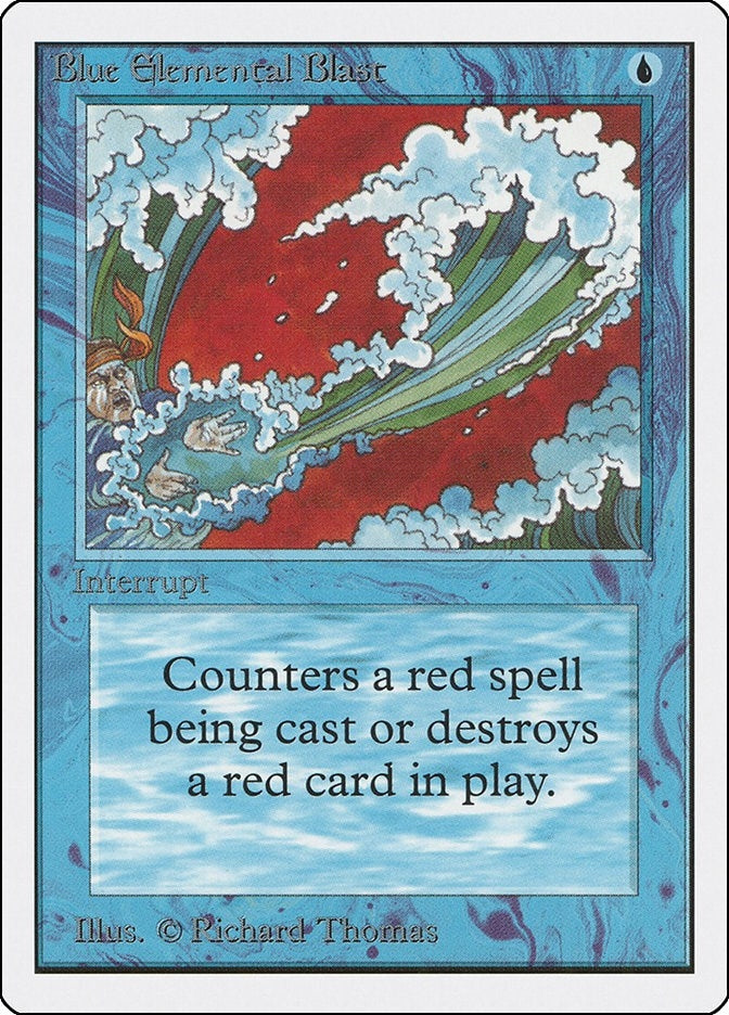 Image for Blue Elemental Blast (2ED) - Magic: The Gathering