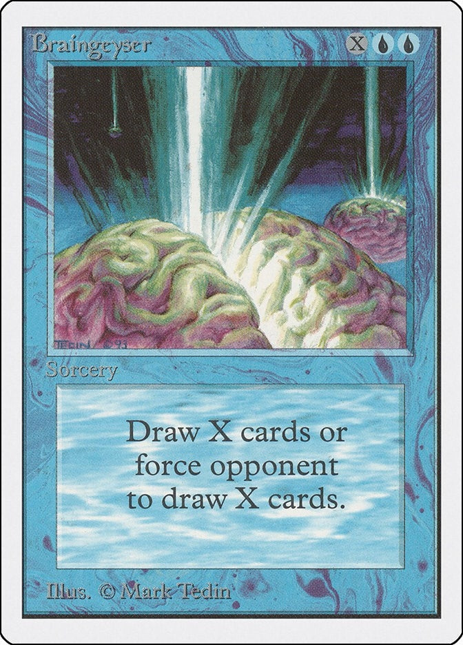 Image for Braingeyser (2ED) - Magic: The Gathering