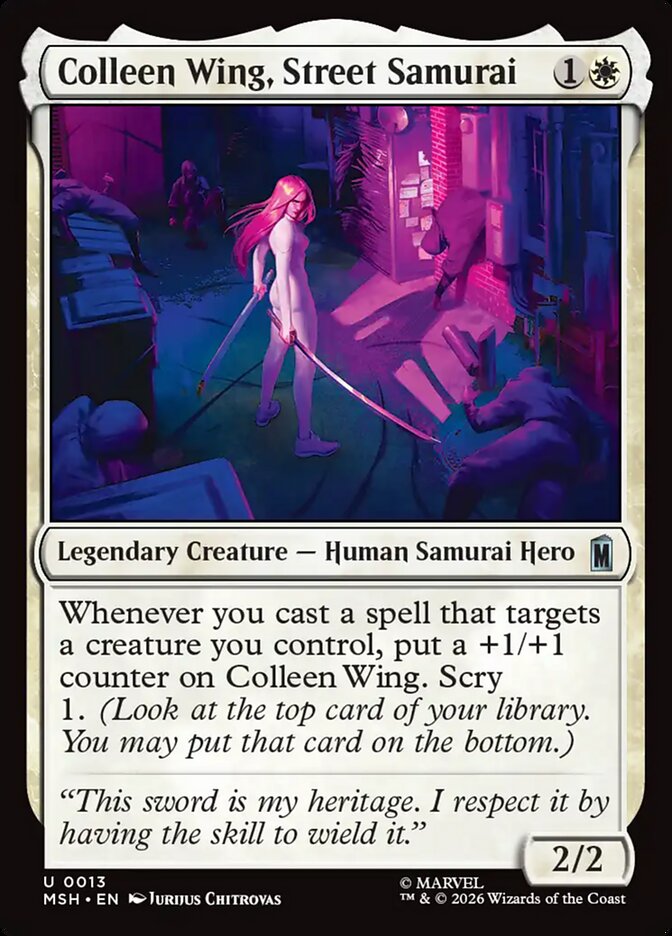 Colleen Wing, Street Samurai
