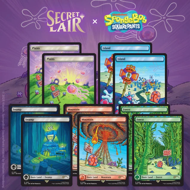 Secret Lair SpongeBob Squarepants Lands Under the Sea