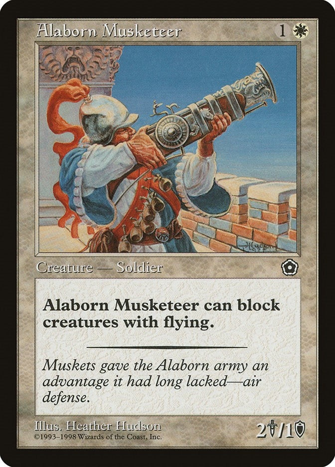Image for Alaborn Musketeer (P02) - Magic: The Gathering