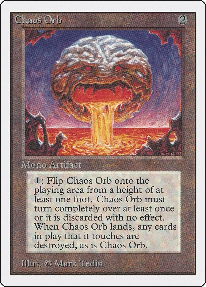Image for Chaos Orb (2ED) - Magic: The Gathering