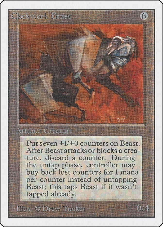 Image for Clockwork Beast (2ED) - Magic: The Gathering