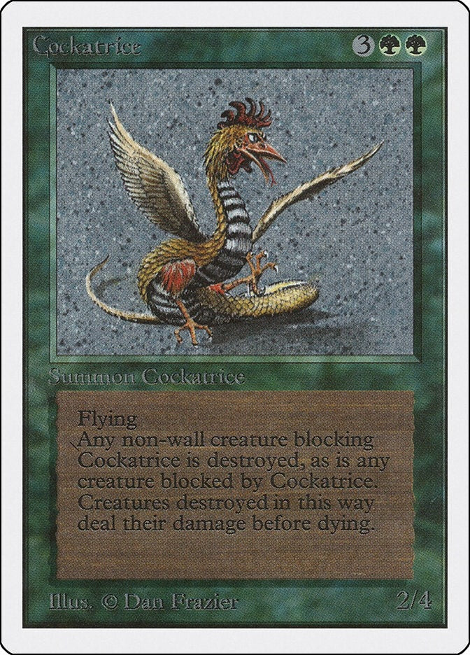 Image for Cockatrice (2ED) - Magic: The Gathering