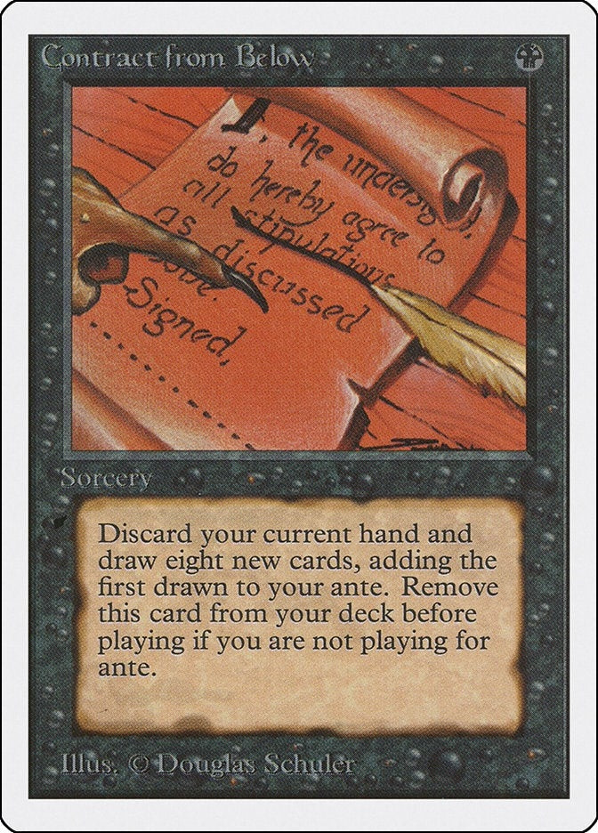 Image for Contract from Below (2ED) - Magic: The Gathering