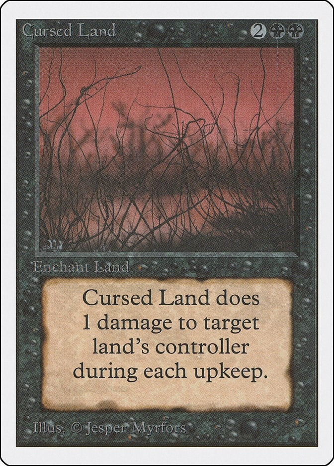 Image for Cursed Land (2ED) - Magic: The Gathering