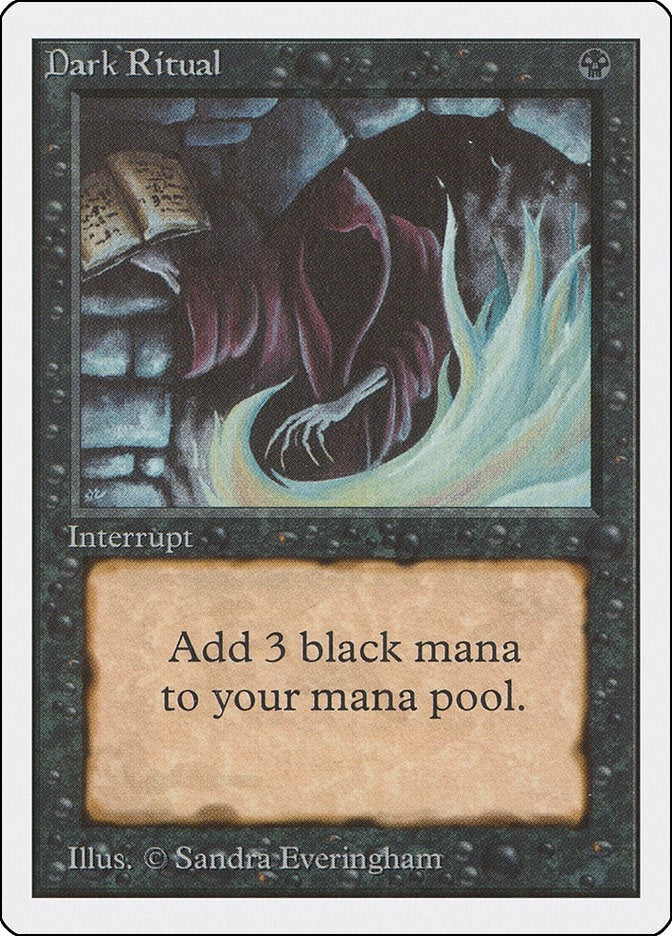Image for Dark Ritual (2ED) - Magic: The Gathering