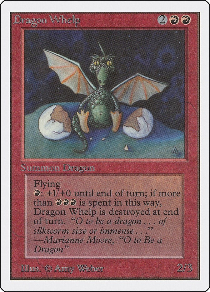 Image for Dragon Whelp (2ED) - Magic: The Gathering