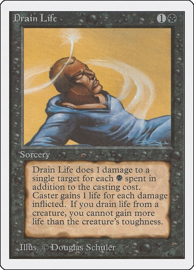 Image for Drain Life (2ED) - Magic: The Gathering