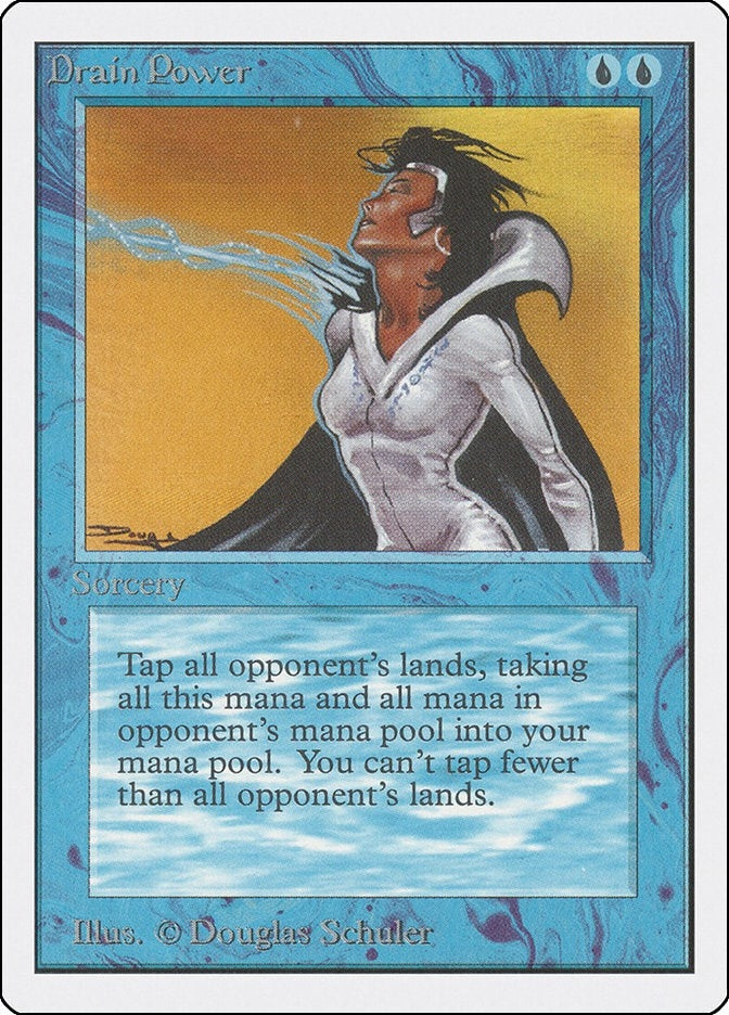 Image for Drain Power (2ED) - Magic: The Gathering