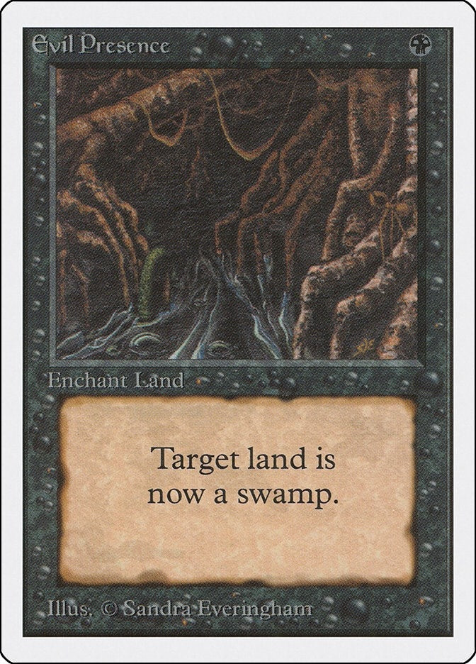 Image for Evil Presence (2ED) - Magic: The Gathering