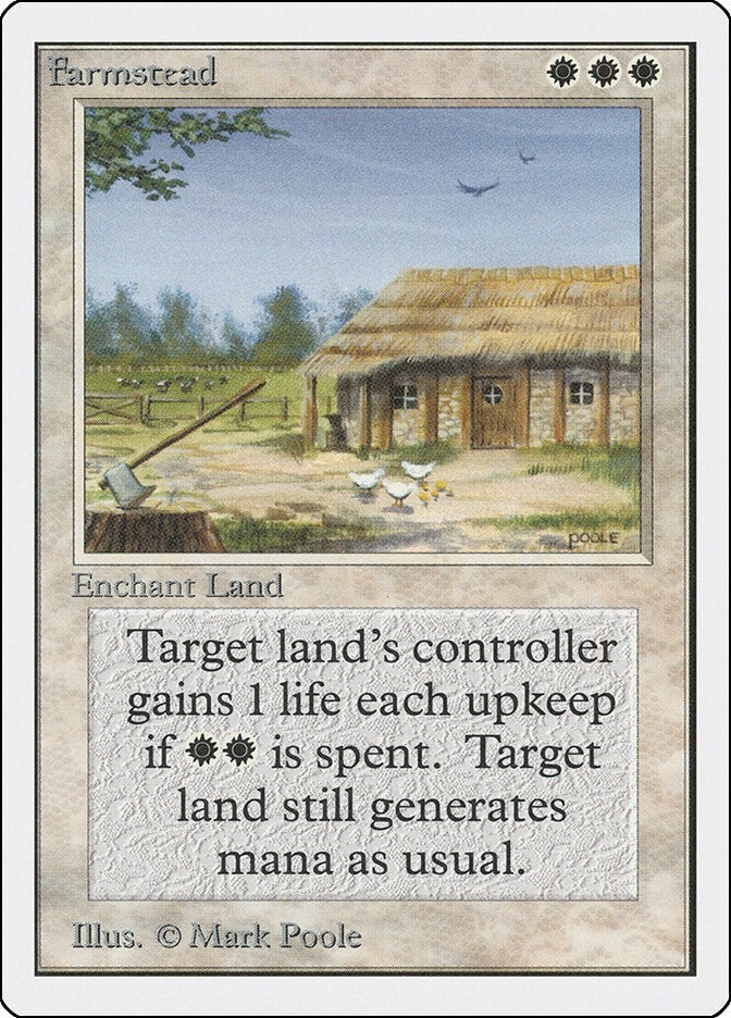 Image for Farmstead (2ED) - Magic: The Gathering