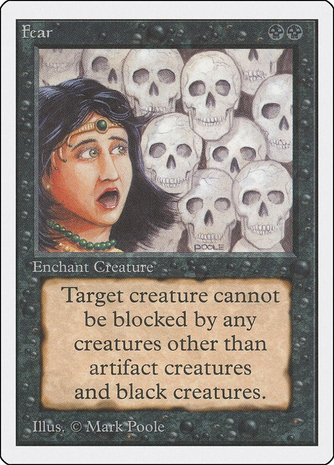 Image for Fear (2ED) - Magic: The Gathering
