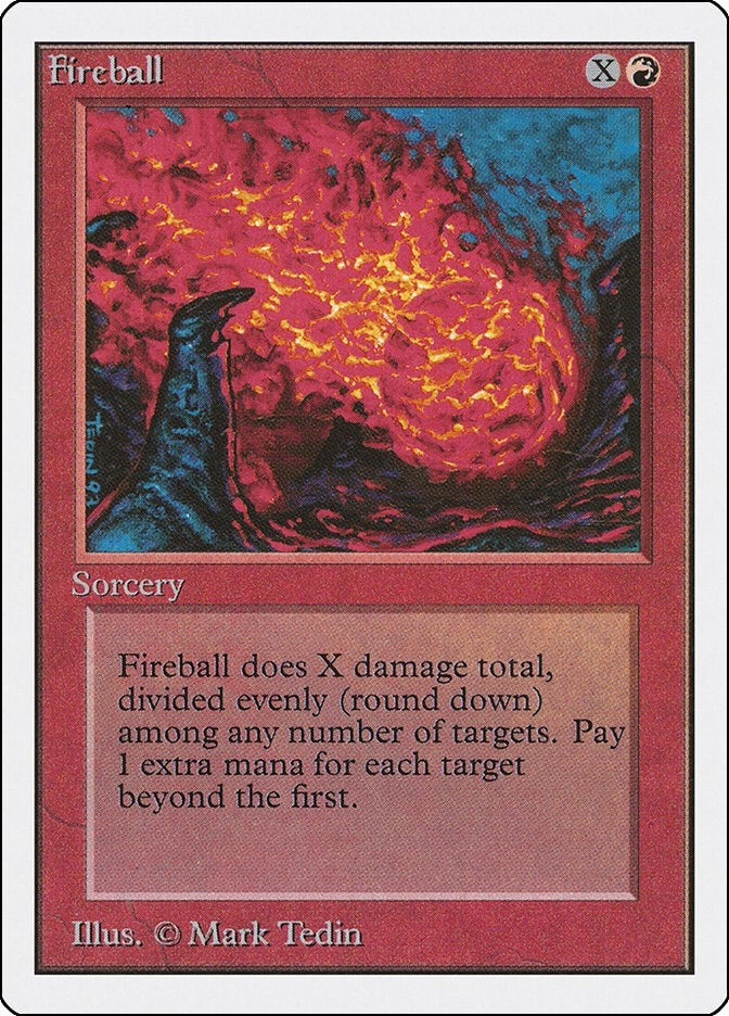Image for Fireball (2ED) - Magic: The Gathering