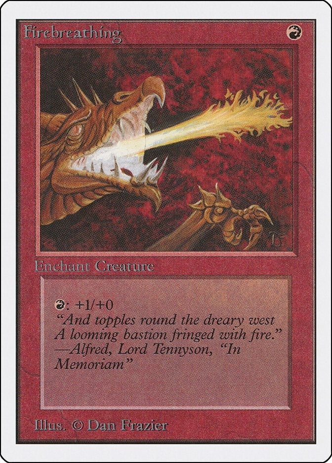 Image for Firebreathing (2ED) - Magic: The Gathering