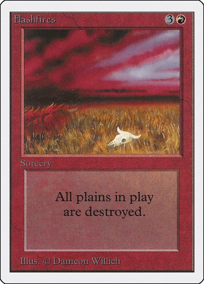 Image for Flashfires (2ED) - Magic: The Gathering