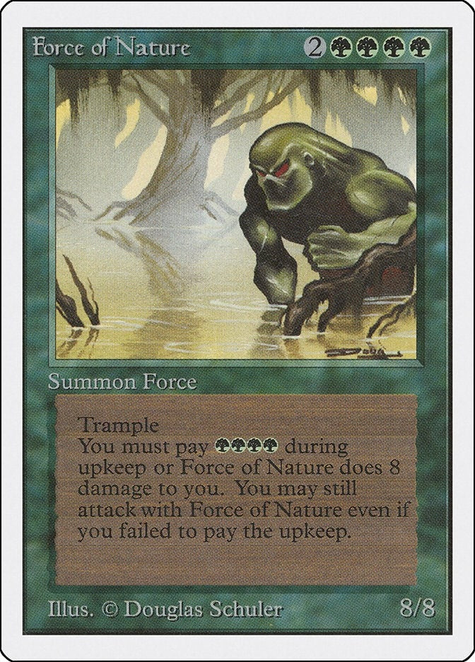 Image for Force of Nature (2ED) - Magic: The Gathering