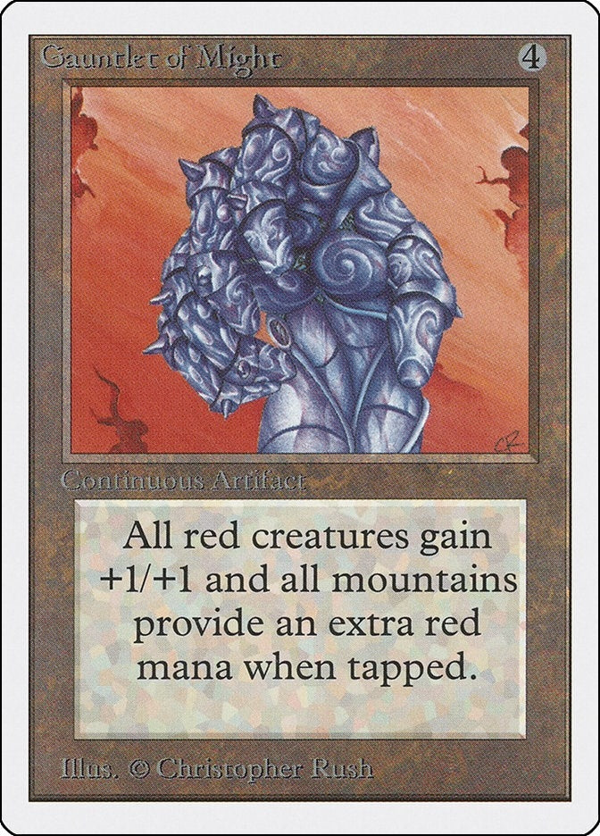 Image for Gauntlet of Might (2ED) - Magic: The Gathering
