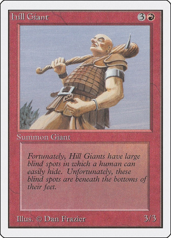 Image for Hill Giant (2ED) - Magic: The Gathering