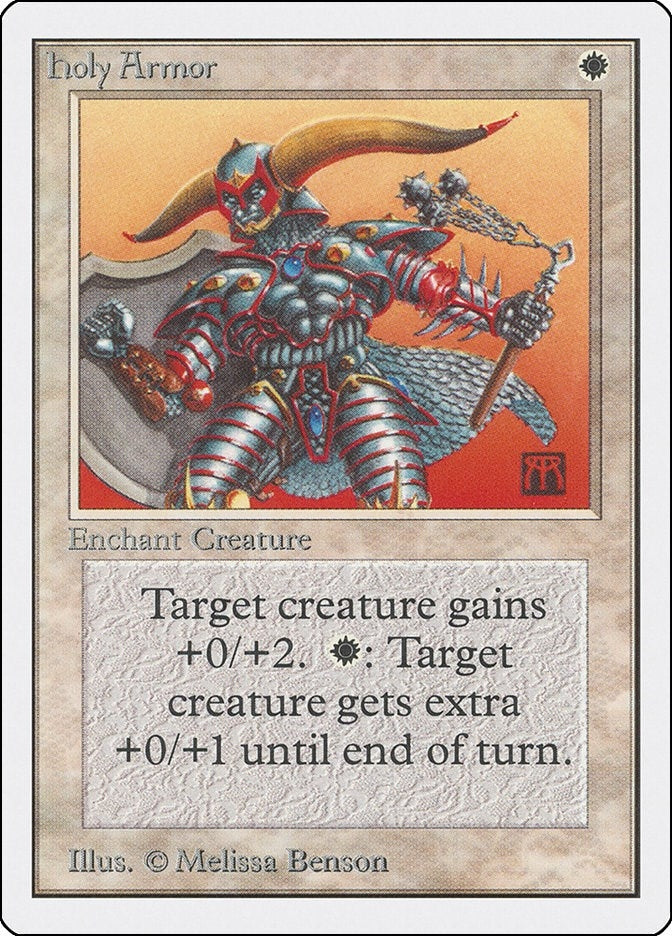 Image for Holy Armor (2ED) - Magic: The Gathering