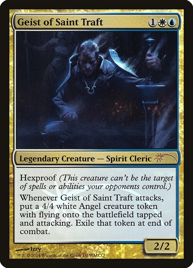 Image for Geist of Saint Traft (1) (WMCQ) - Magic: The Gathering
