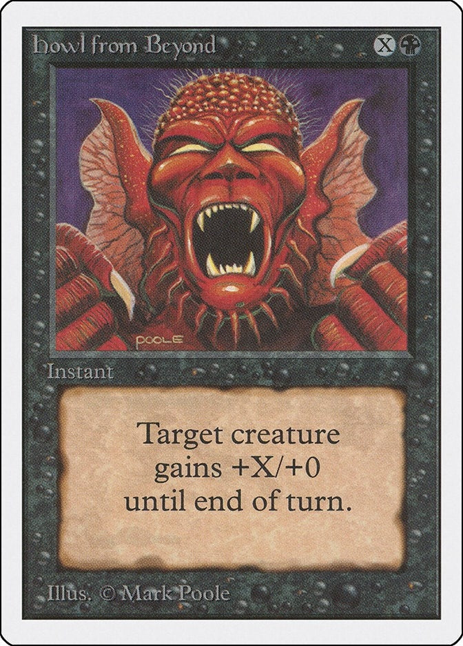 Image for Howl from Beyond (2ED) - Magic: The Gathering