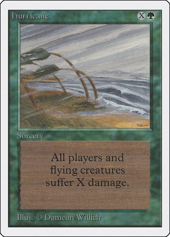 Image for Hurricane (2ED) - Magic: The Gathering