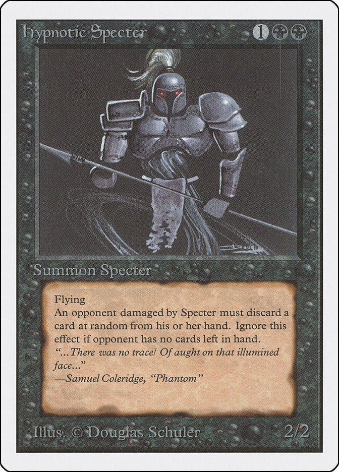 Image for Hypnotic Specter (2ED) - Magic: The Gathering