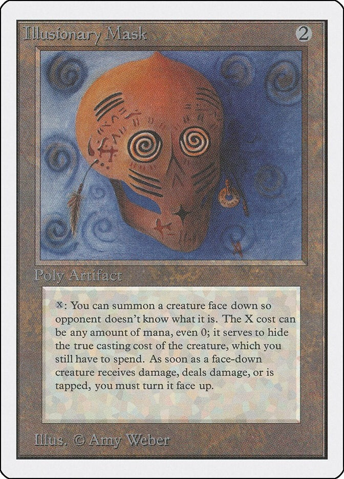 Image for Illusionary Mask (2ED) - Magic: The Gathering