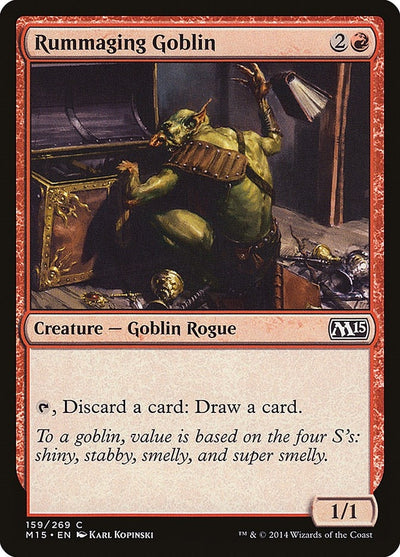 Rummaging Goblin (159) (M15)