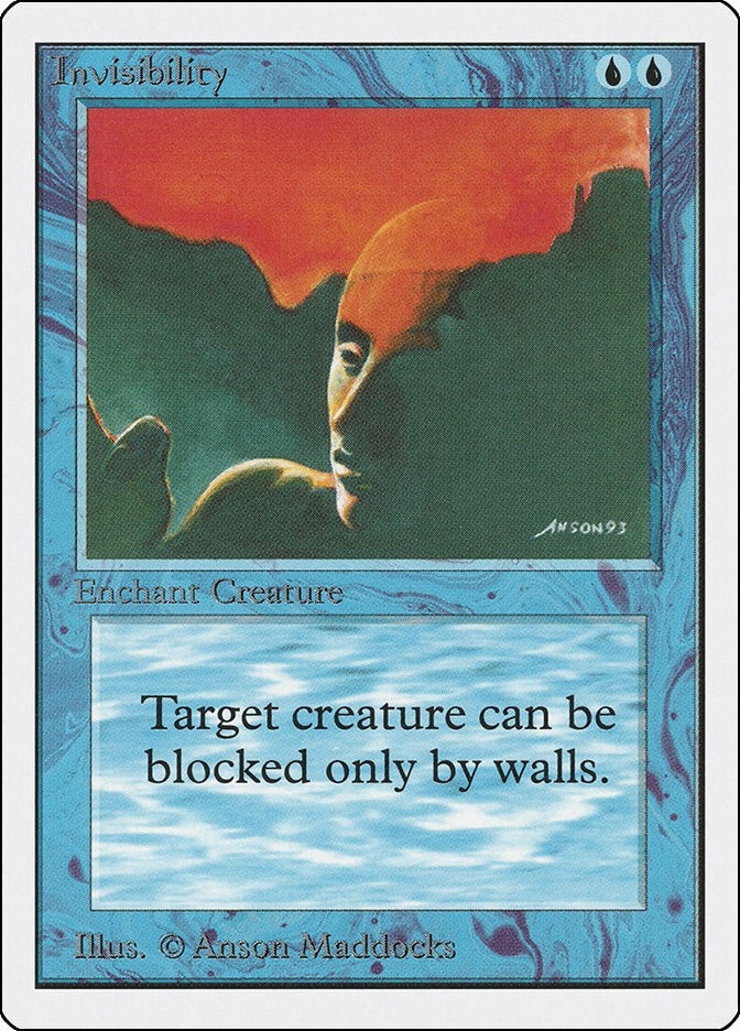 Image for Invisibility (2ED) - Magic: The Gathering