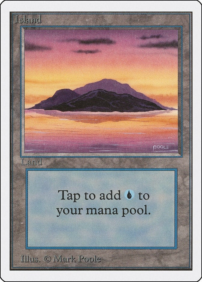 Image for Island (A) (2ED) - Magic: The Gathering