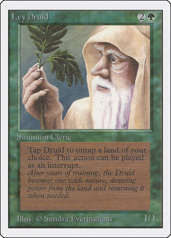 Image for Ley Druid (2ED) - Magic: The Gathering