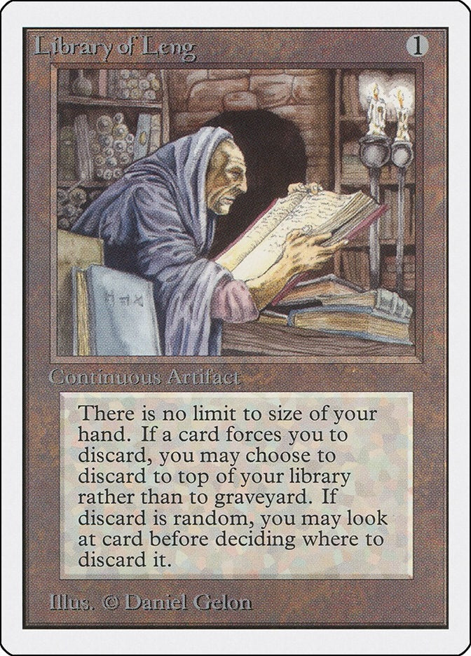 Image for Library of Leng (2ED) - Magic: The Gathering