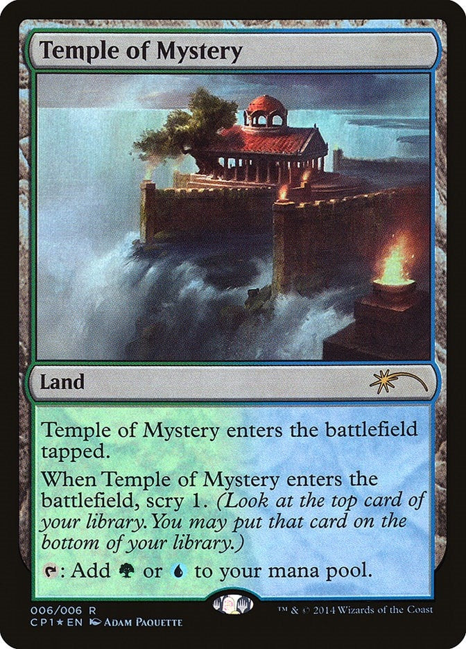Image for Temple of Mystery (6) (UMP) - Magic: The Gathering