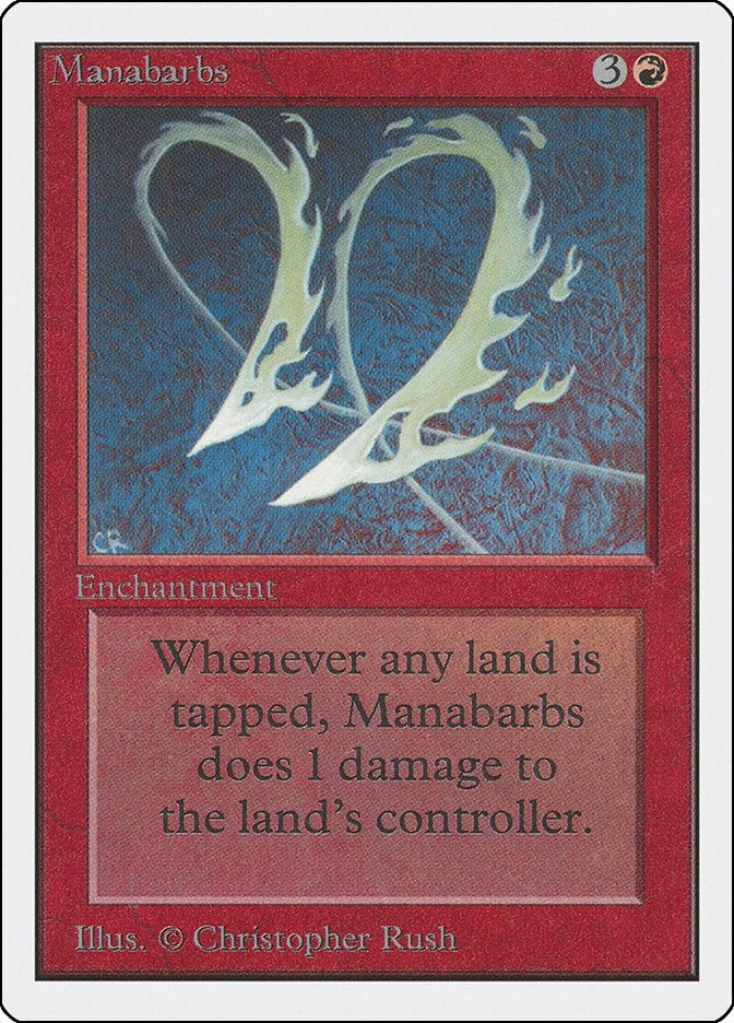Image for Manabarbs (2ED) - Magic: The Gathering