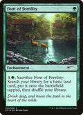 Image for Font of Fertility (3) (UMP) - Magic: The Gathering