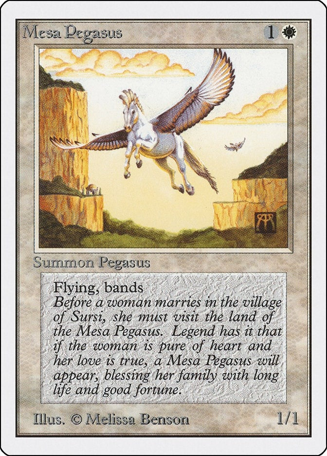 Image for Mesa Pegasus (2ED) - Magic: The Gathering