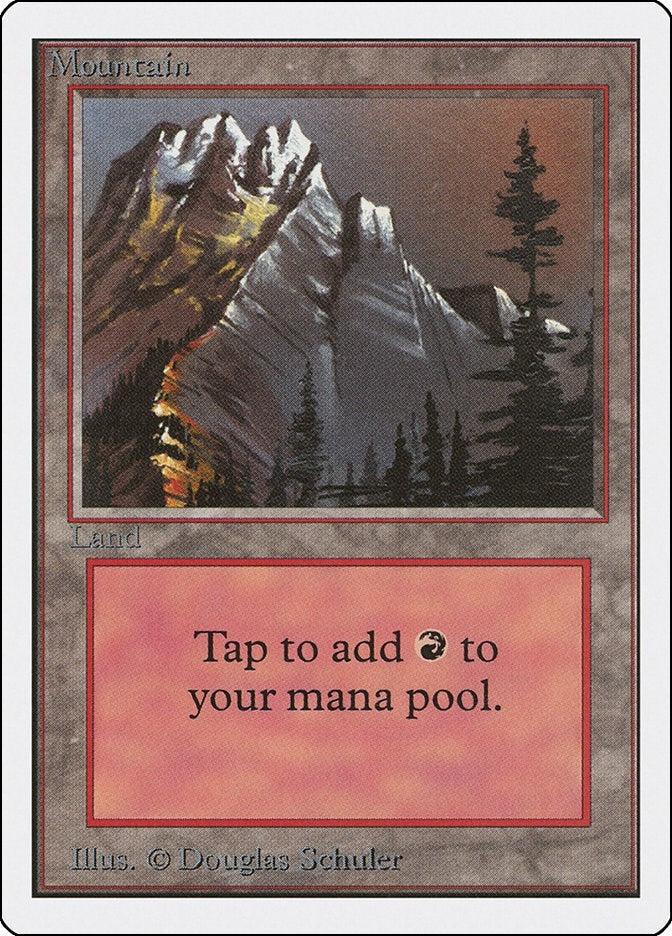 Image for Mountain (A) (2ED) - Magic: The Gathering