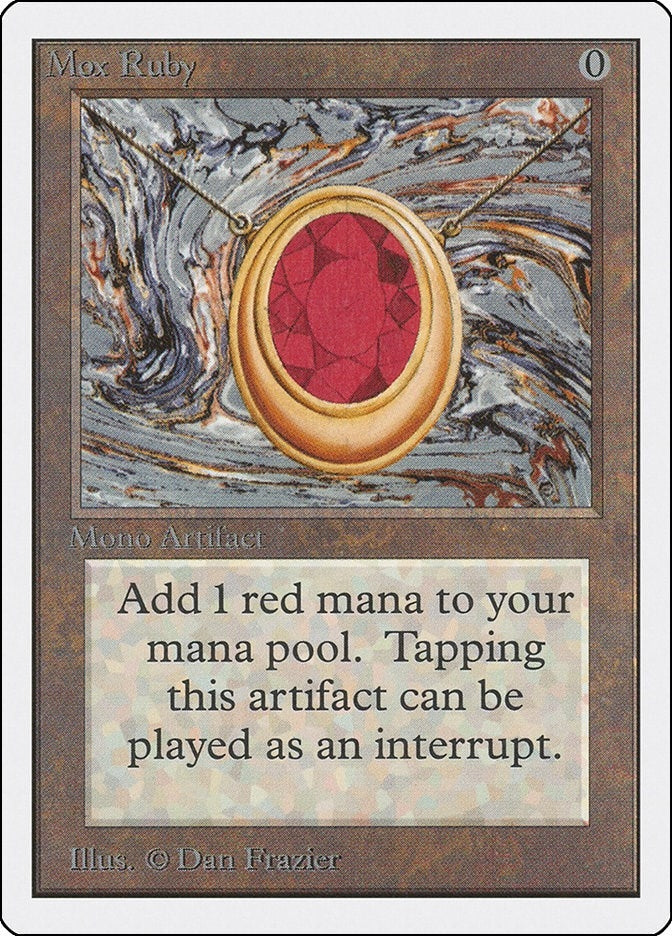 Image for Mox Ruby (2ED) - Magic: The Gathering