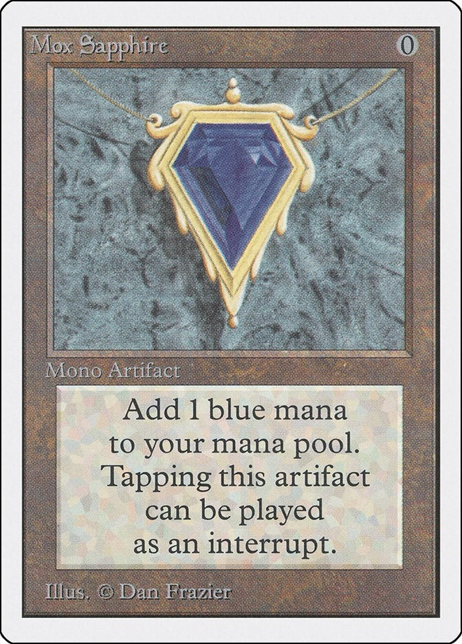 Image for Mox Sapphire (2ED) - Magic: The Gathering