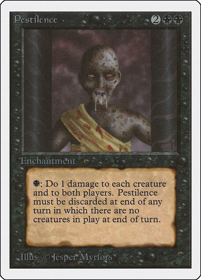Image for Pestilence (2ED) - Magic: The Gathering