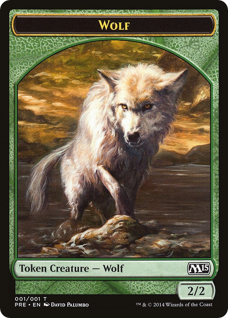 Image for Wolf Token (1) (PRE) - Magic: The Gathering