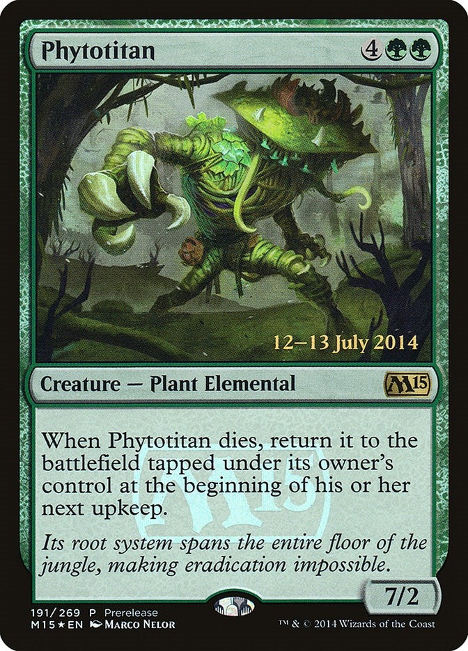 Image for Phytotitan (191) (PRE) - Magic: The Gathering