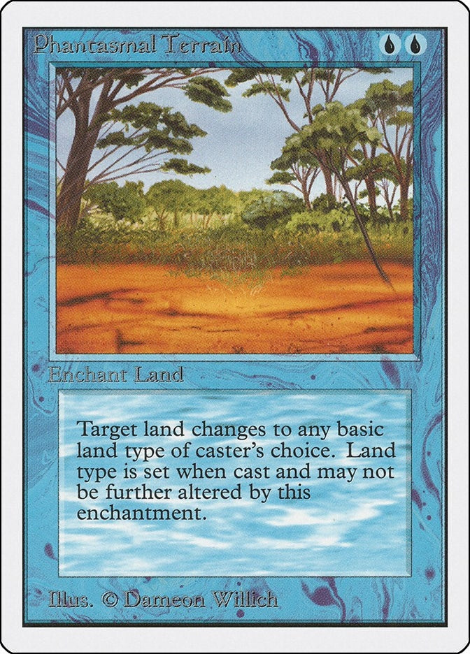 Image for Phantasmal Terrain (2ED) - Magic: The Gathering