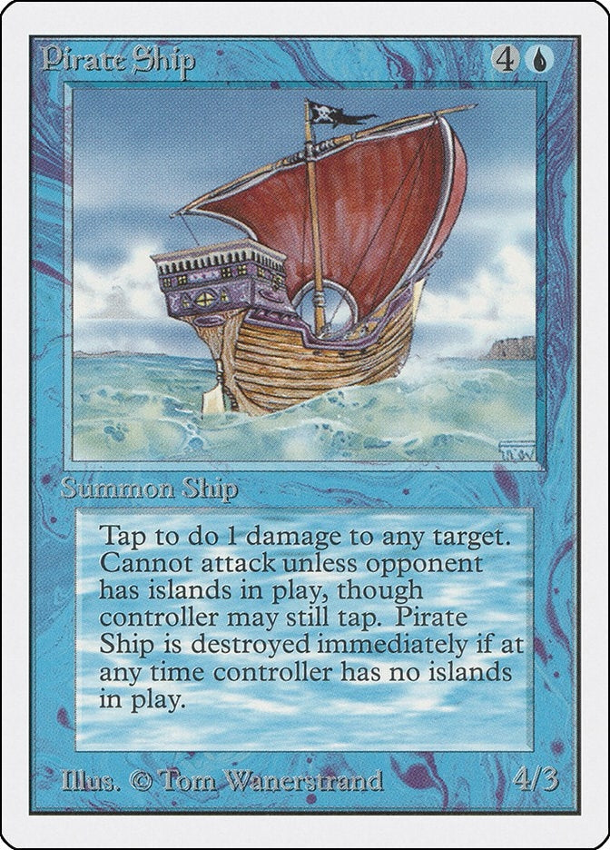 Image for Pirate Ship (2ED) - Magic: The Gathering